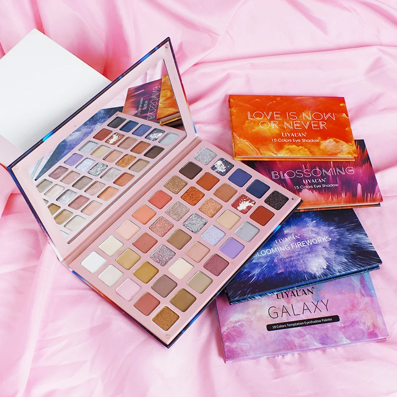 OEM Makeup Supplier Best Private Label Vegan Waterproof Long Lasting Shining Eye Shadow Palette Eyeshadow