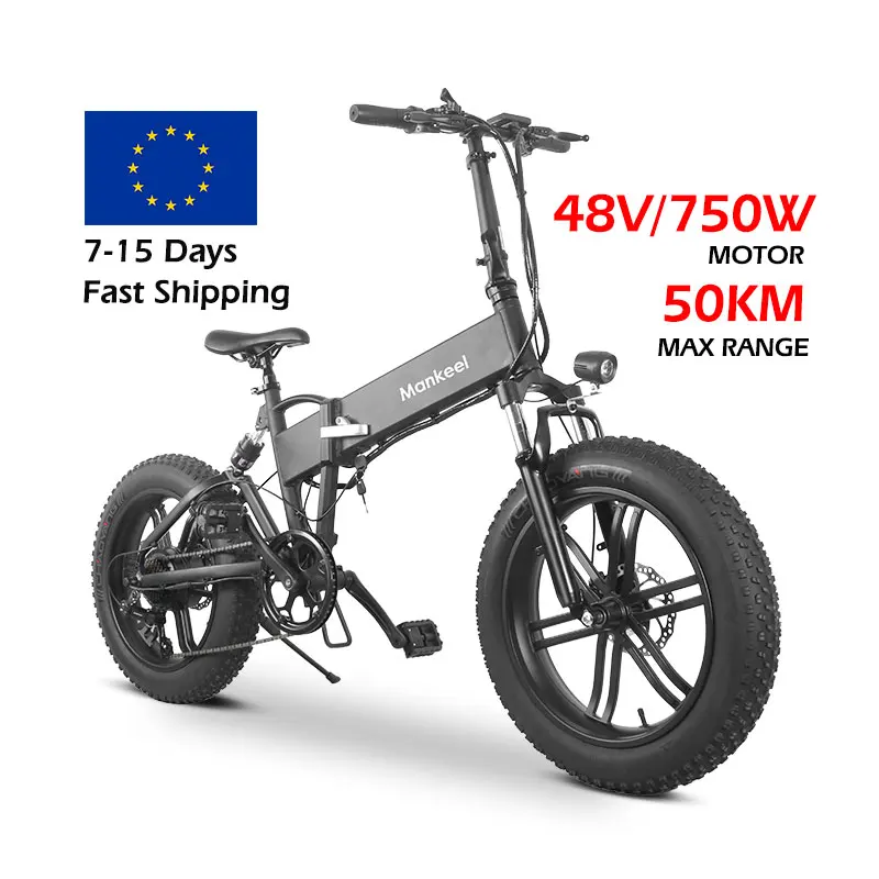 Mankeel MK011 Fat High Quality Inverter Rechargeable Ebike Electro Sport New Model UK Electric Bicycle