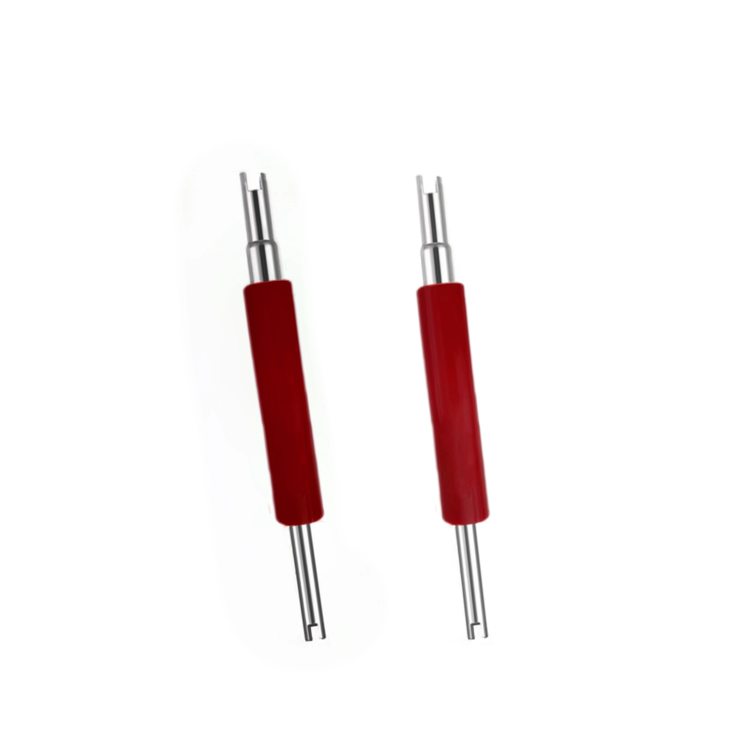 Plastic handle dual heads tire repair tools dual-purpose switch disassembly maintenance bleed needlValve Core Dual Wrench