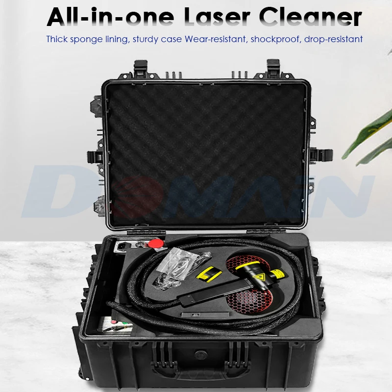 Domain portable laser cleaning machine 200W laser rust removal cleaning machine laser oxide removal machine
