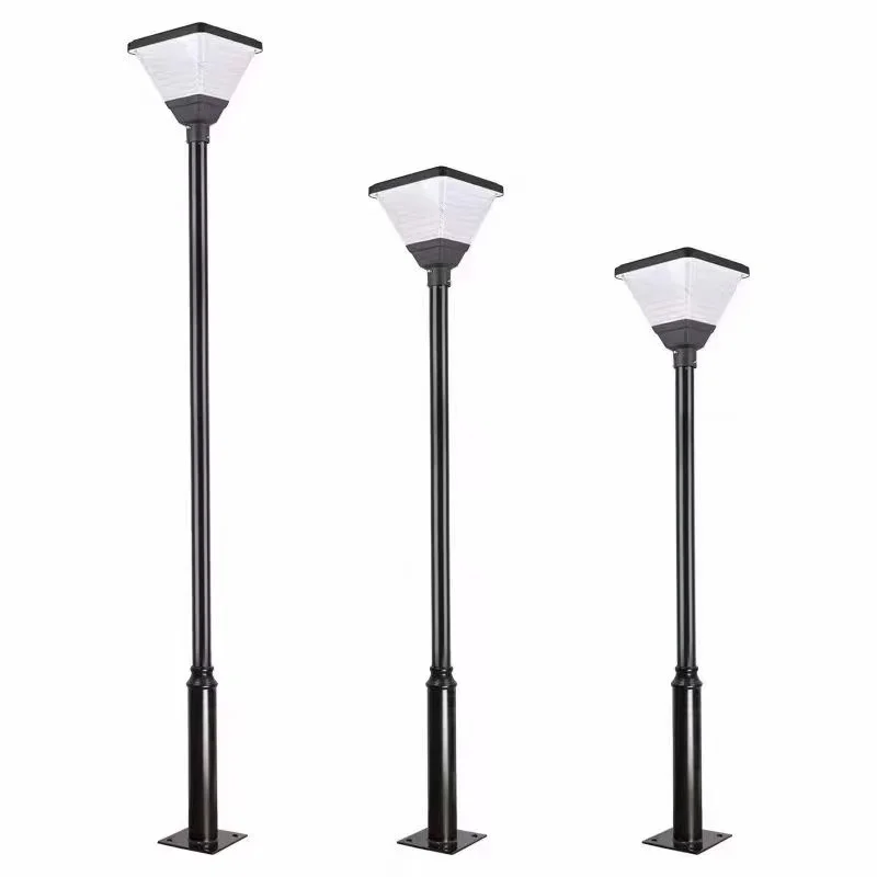 Easy to install 3m 4m 5m 6m split type pole for garden light and street light lamp pole