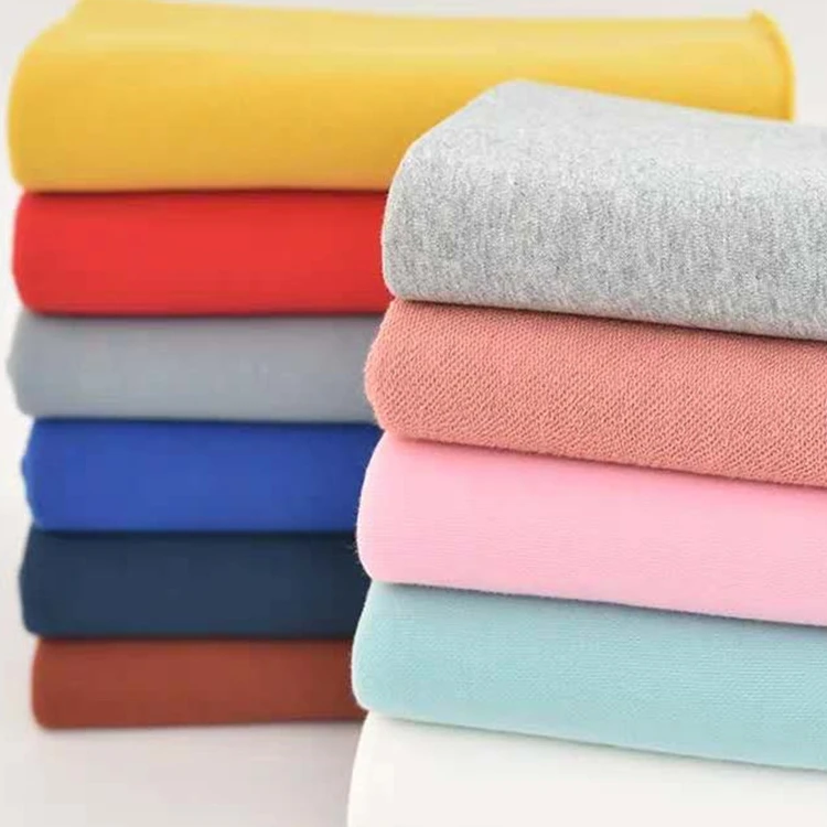 
[GC20101227] Comfortable 81%Cotton 19%Polyester 320GSM french terry fabric instock for Hoodie Sweatshirt 