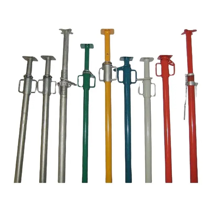 10 RANPU Heavy Duty 1600-3000mm Galvanized Steel  Metal Shoring Pole Telescopic Adjustable Steel Support Props