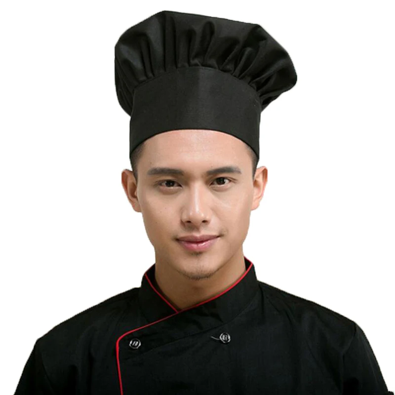 Wholesale Customized Adjustable Chef Hat in Restaurant Bar Uniforms Work Pastry Chef Hat
