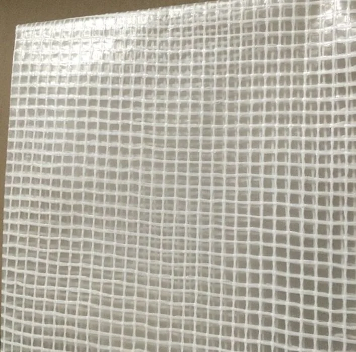 YRH Clear PE Leno Mesh Tarp Transparent Greenhouse Tent Sheet Plastic Fire Retardant PE Tarpaulin
