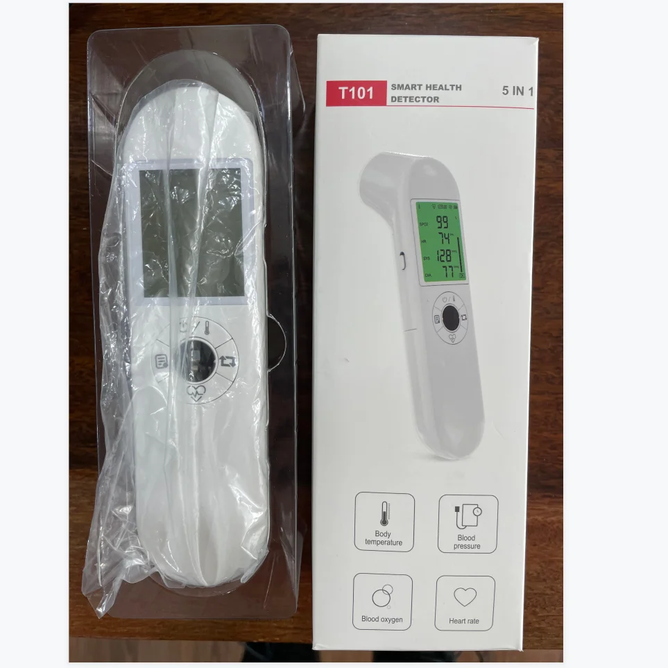 
API/SDK 5 in 1 Health Bluetooth Blood Pressure Monitor Free Sample Ready Stock With Pulse Spo2 Bp Monitor 