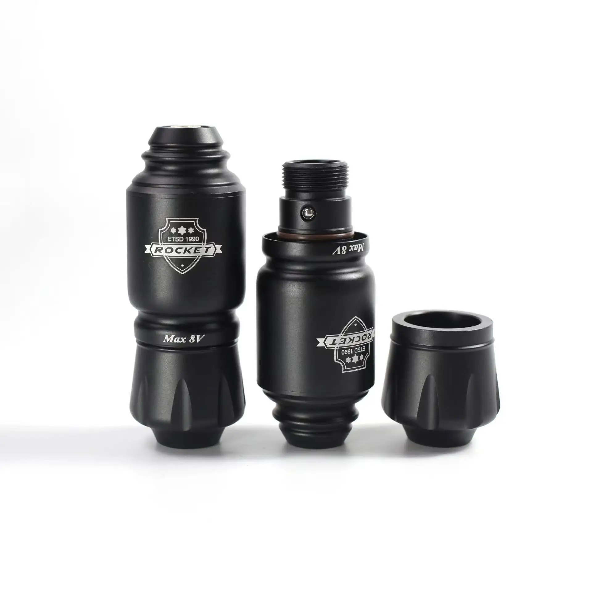 Mini Rocket Tattoo pen Wireless battery RCA Mouth Tattoo machine Power set One body needle electric motor tattoo pen