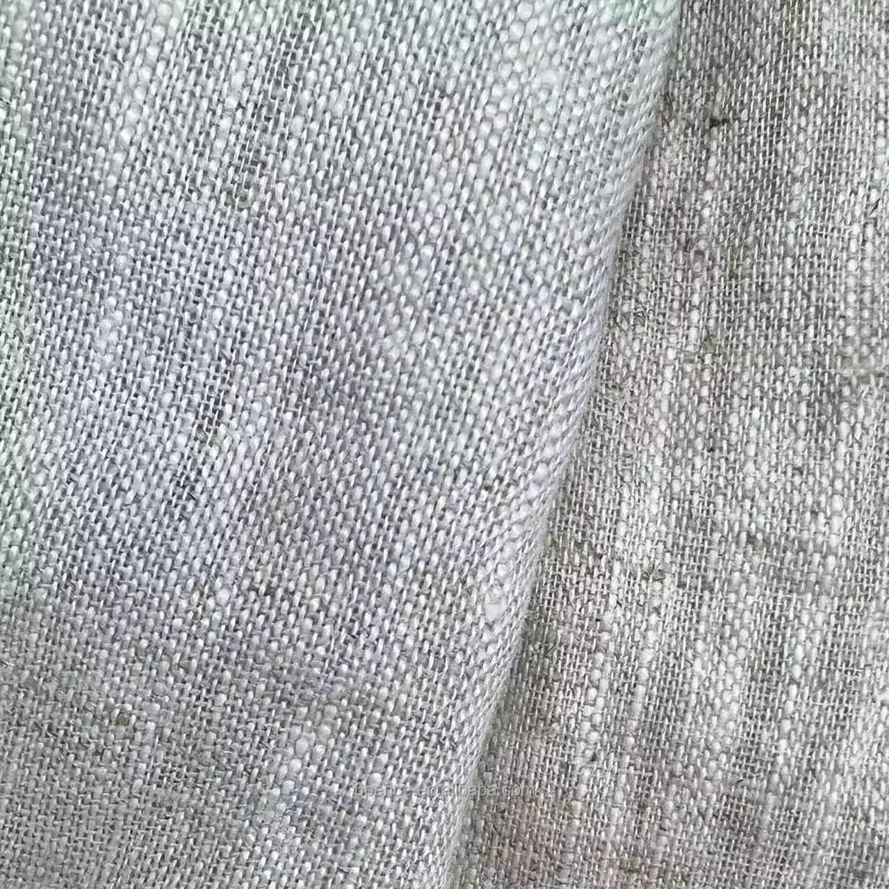 210g 100% Flax Linen Fabric Pure Hemp Linen fabric for garments