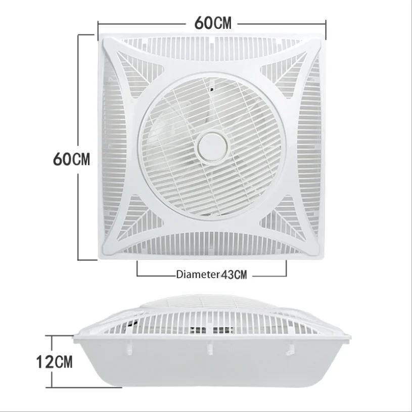 JN Ceiling fan air cooling for commerical office powerful electric fan