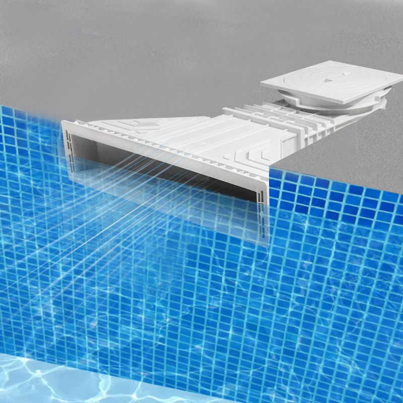 Factory Direct Hot Selling Brand New ABS Material Pool Skimmer Durable Wide-Mouth Shape Best Value