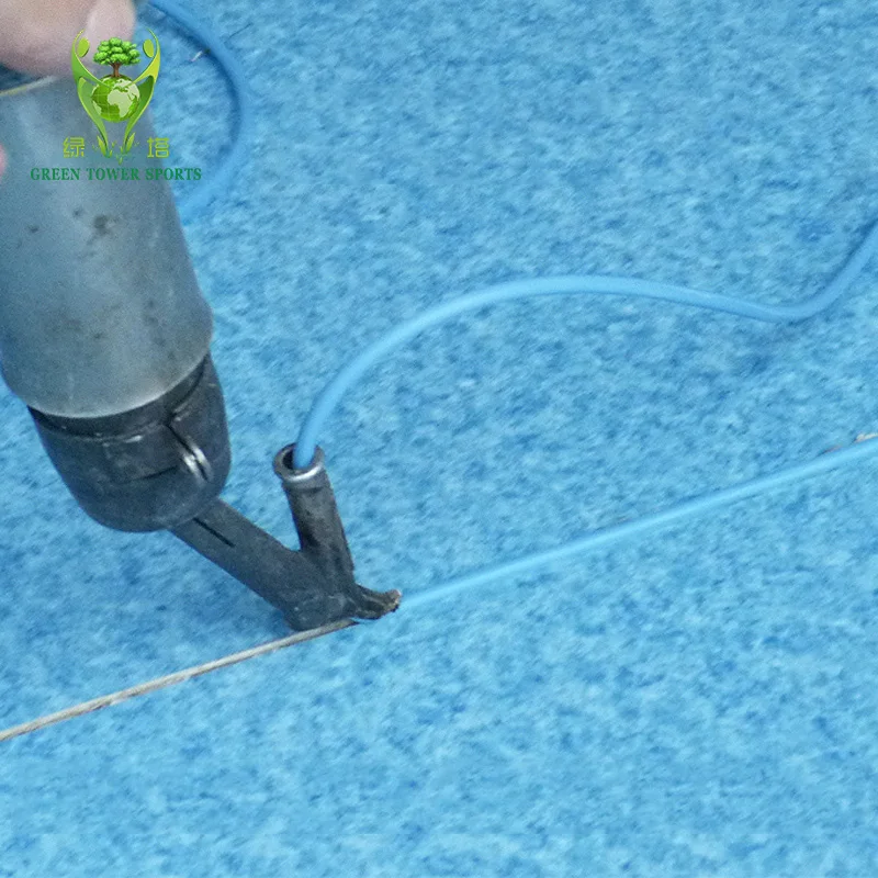 Anti-Aging Anti-Fouling Safe And Non-Toxic Multi-Color Optional Plastic Floor Welding Rod For Pvc Flooring