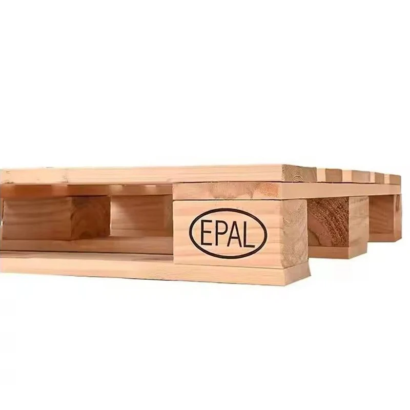 Factory Wholesale Cheap Single Face 4 Way Entry Wood Pallets Cheap European standard EPAL fumigated wooden pallet