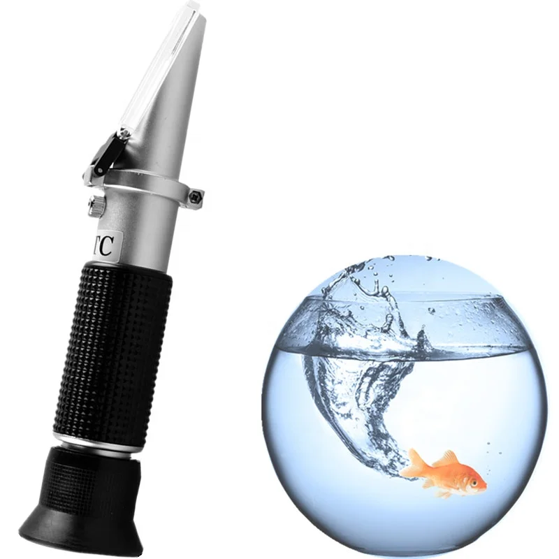 Salinity hand refractometer price with high accuracy  RHS-10ATC