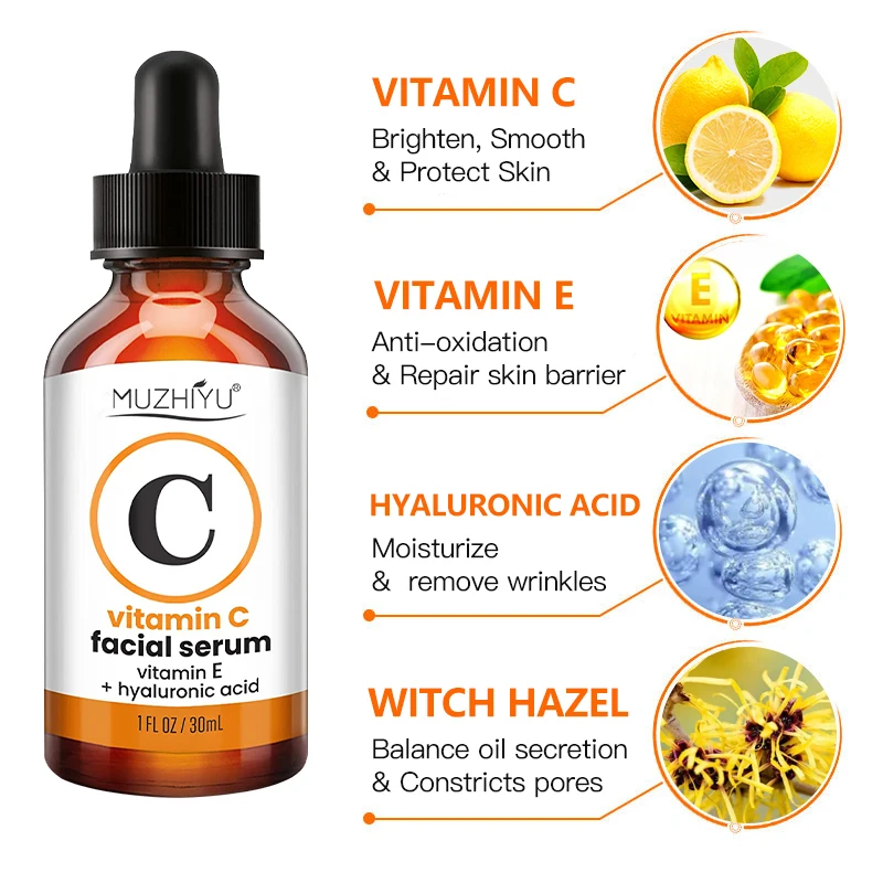 private label vitamin c serum face lifting facial essence skin care manufacturer face serum