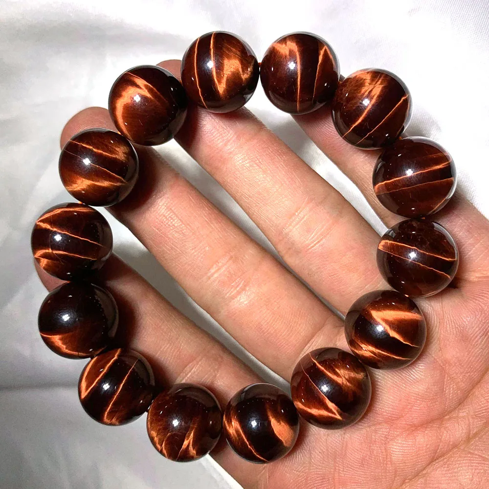 Lightning streak tiger eye bracelet top quality red tiger eye bracelet crystal bracelet for gift
