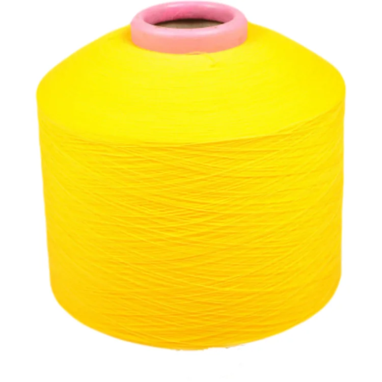 Black 150D Polypropylene Filament Yarn PP Embroidery Yarn Texture DTY 450D Sewing Materials for Knitting Crochet Thread