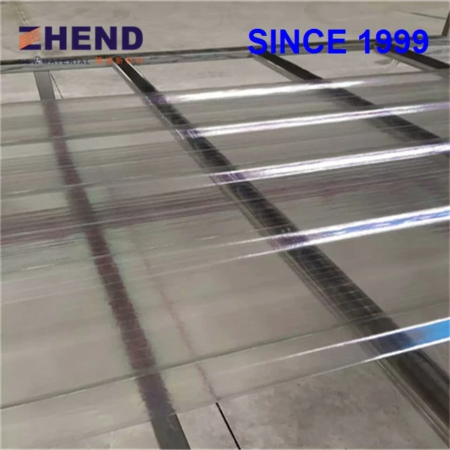 Clear Translucent PC Corrugated Fiber Glass Transparent Plastic Fiberglass Frp Roof Panel Cover Materials Roof Tile Roof Sheet