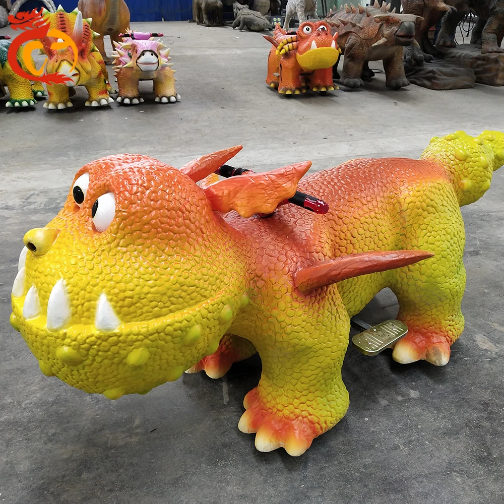 Крытый парк аттракционов Chuangying детские аттракционы игровые машины электрические Детские поездки на животных для торгового