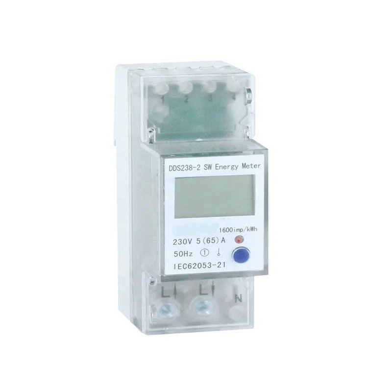 DDS238-2 SW single phase din rail type multi-function watt hour meter