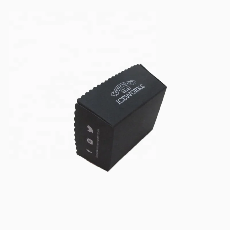 Custom Design Wholesale Eco-friendly Printed Food-grade Art Paper Food Packaging Box for Ice cream/hot dogs/nuggets/snacks