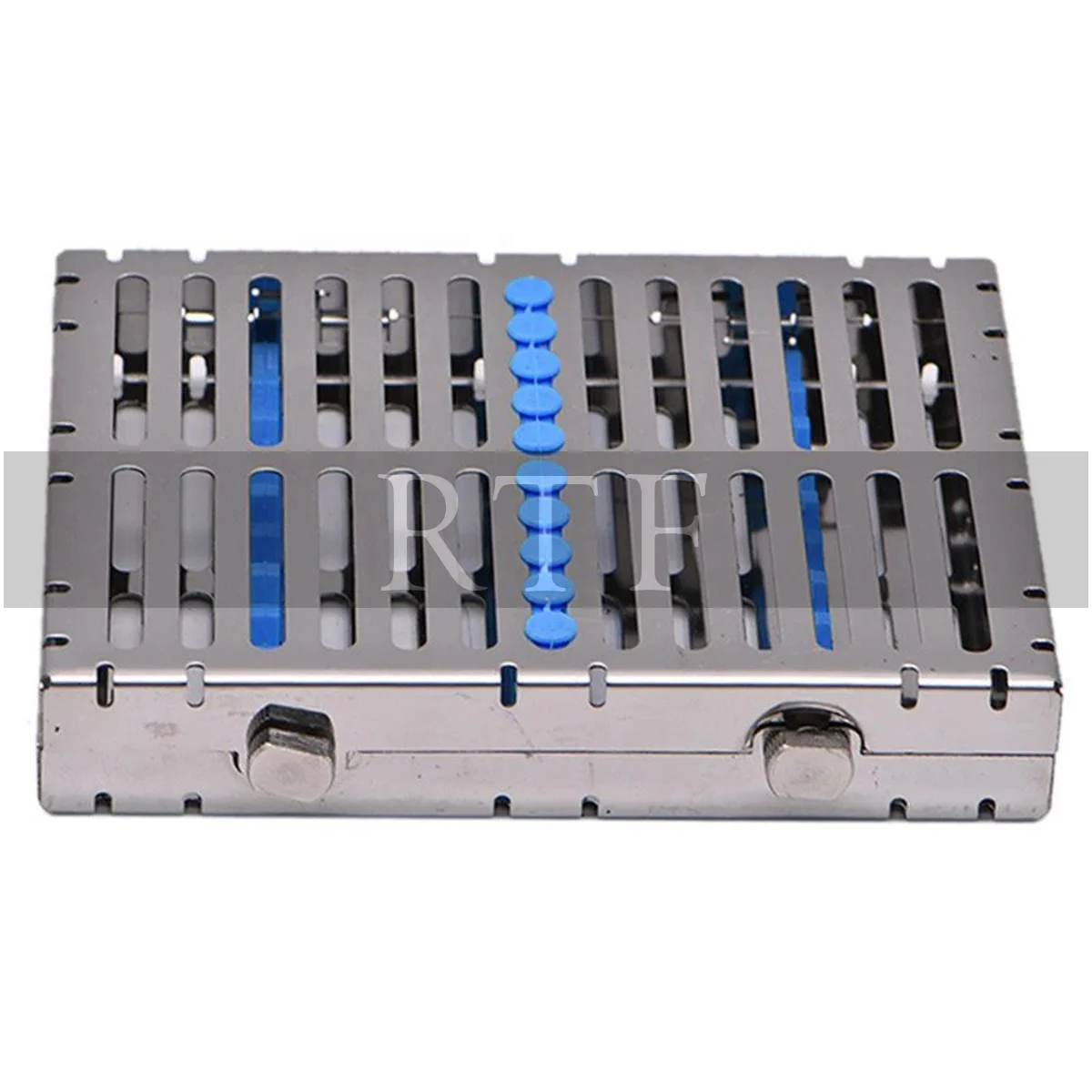 Dental Sterilization Rack Surgical Autoclavable Sterilization Box Dental Cassette File Burs Disinfection Tray Dentist Tools