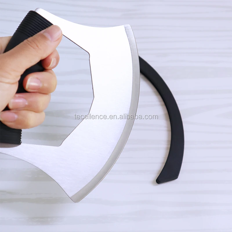 
Manufacturers Wholesale Kitchen Chopper Vegetable Cheese Pizza Knife Stainless Steel Pizza Cutter Custom Logo 