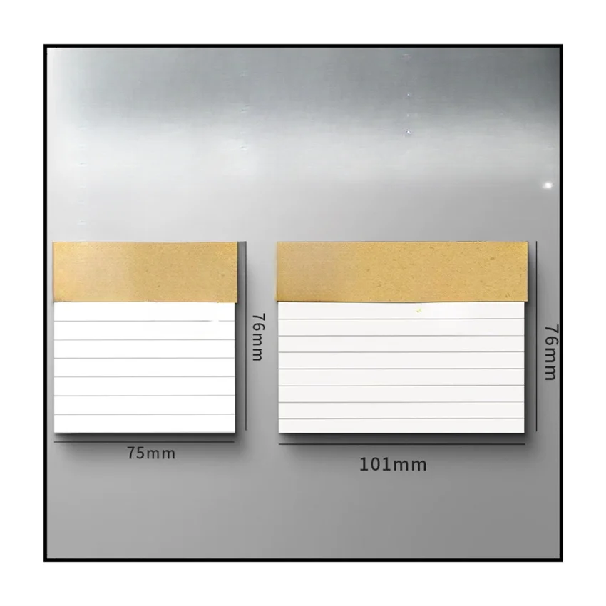 Custom Convenience 75*75mm Sticker Set 60-Piece Spiral Notepad Memo Pad Sketchbook & Diary Notebook with Paper Cover