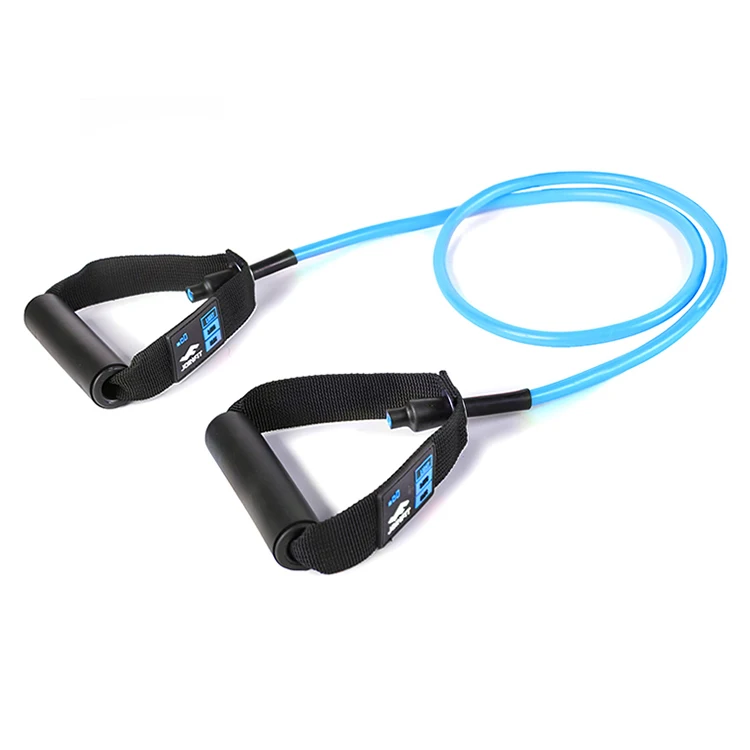 high quality home gym pink latex resistance tube band set