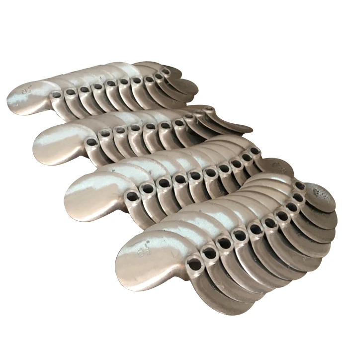 Подвесной 2 лезвия из нержавеющей стали маленький кораблик лодка пропеллер длинных валов Гребной винт