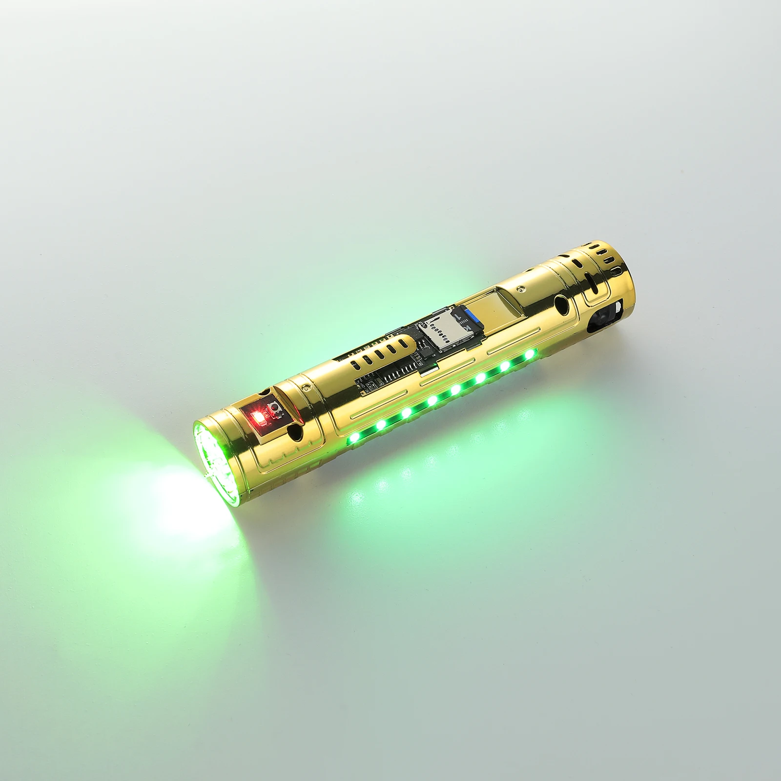 Chassis Color Changing With Lightsaber Electronics Kit xeno pixel Core Chassis saber pogo pin core