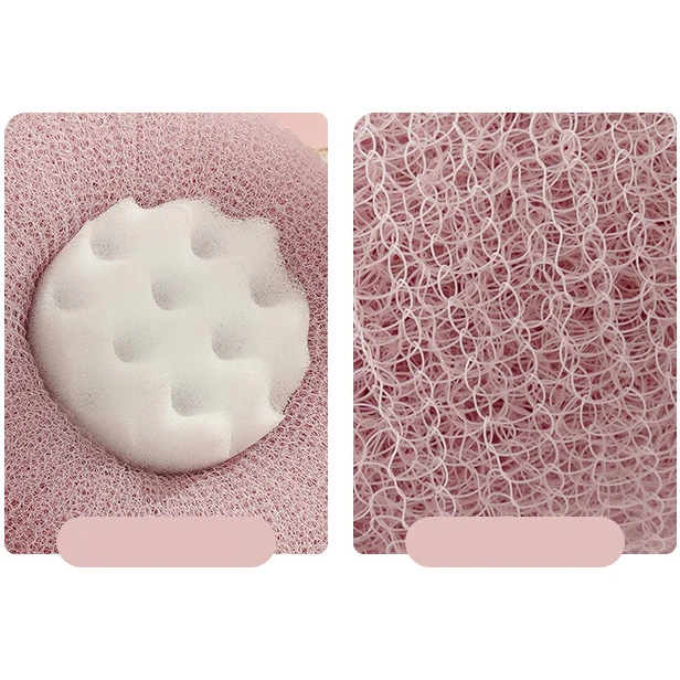 New 2-in-1 Sunflower Bath Ball Soft Sunflower Suction Cup Bath Ball Exfoliating Bath Sponge Cleaning Brush Shower Loofah Sponge