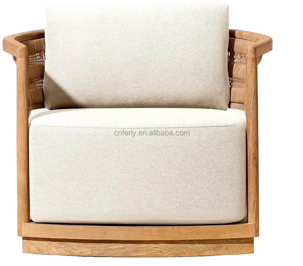 FERLY All-Weather Patio Furniture Set Luxury Garden Sofas Wicker Furniture Sofa Set Outdoor Patio Rattan Garden Chair