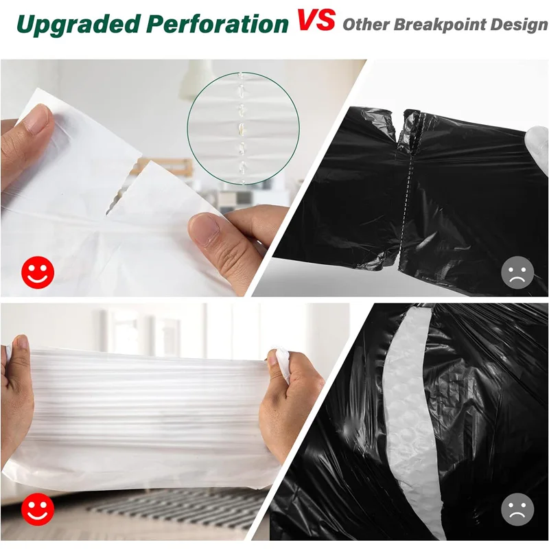 Wholesale Biodegradable Bag Recycling Plastic Tall Kitchen Yard Lawn Office Garbage Bag