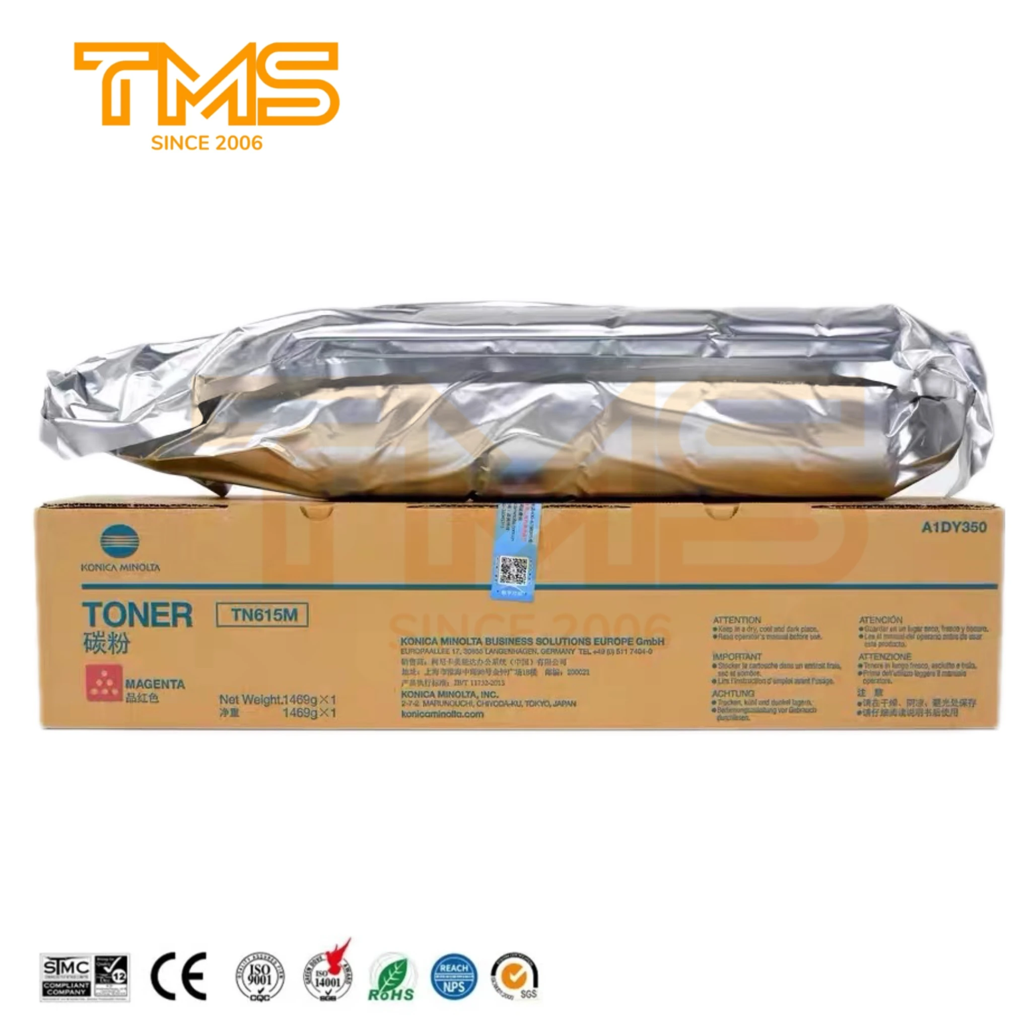 Оригинальный тонер-картридж TN615 Konica Minolta оригинальный C8000 C7000 C6000 C6500 TN622