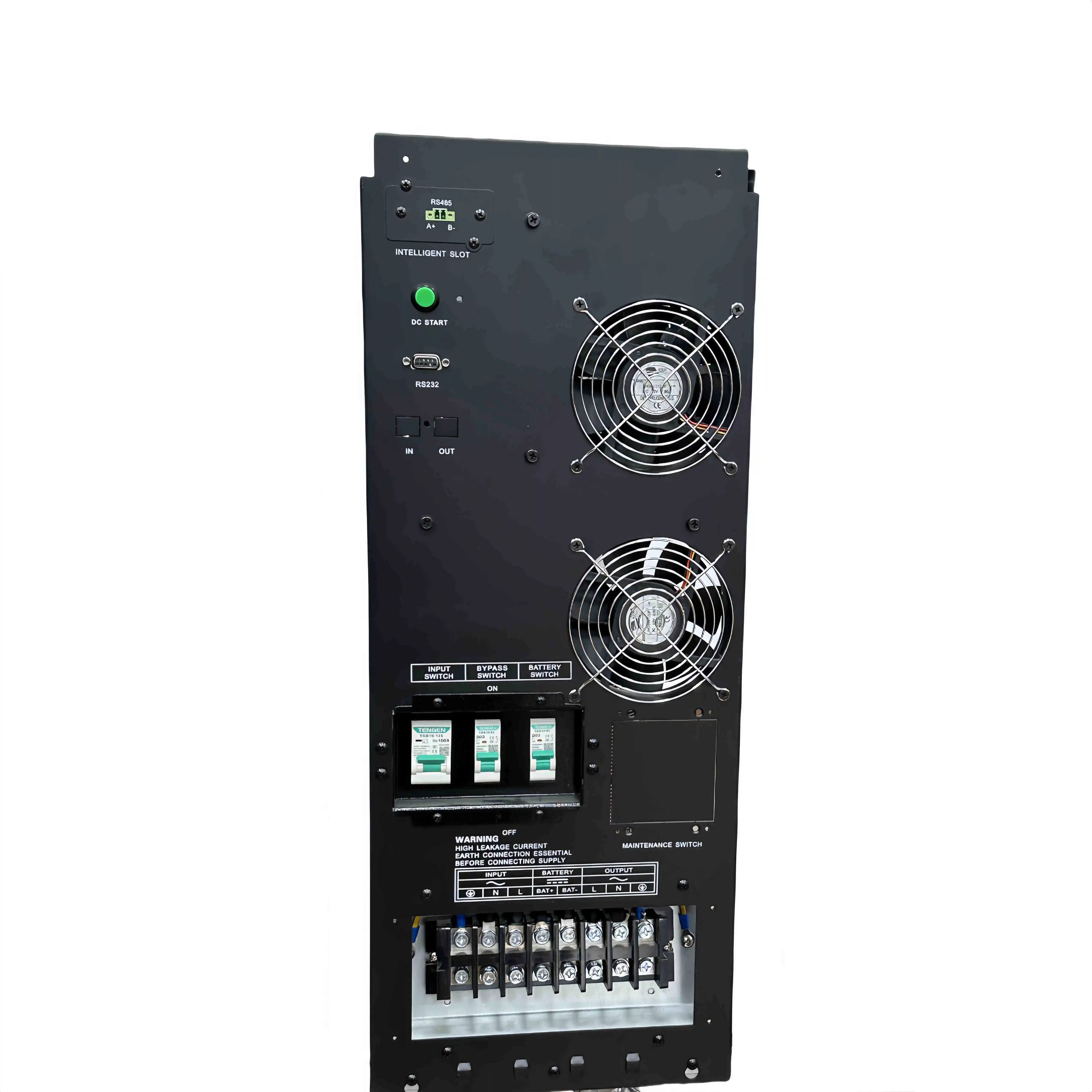 Online ups 6 кВА Ups LF UPS источник питания для дома однофазная чистая Синусоидальная волна