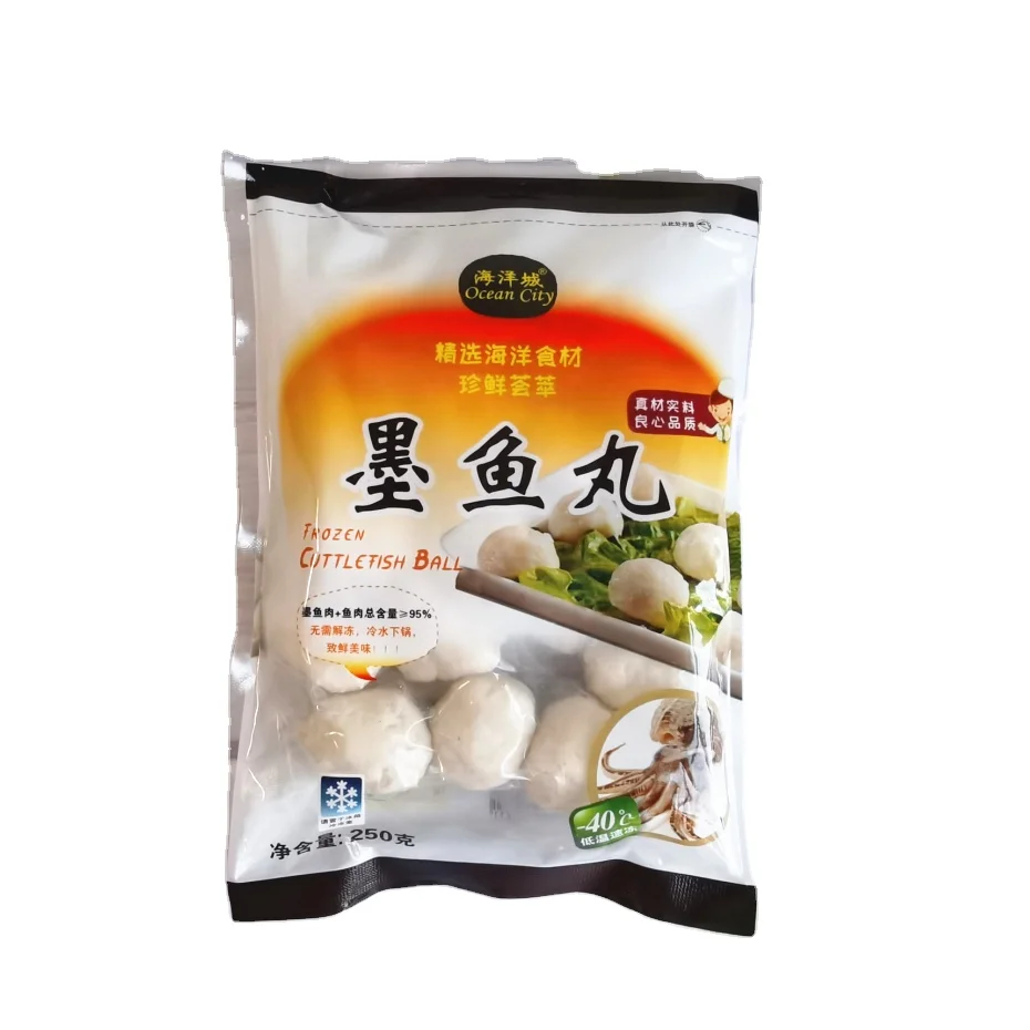 Professional Manufacture Cheap Refreshing Frozen Cuttlefish Ball