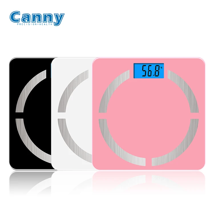 
Canny Household White Blue-tooth Smart Digital Electronic Body Fat Scale With Smart Phone App 