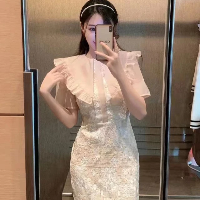 2021 New Fashion Womens Casual Printing Dress CustomCotton And Polyester Wholesale