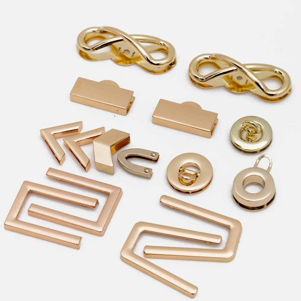 Bag Accessories Snap button decoration hook handbag hardware d ring pin buckle Swivel Snap Hook lobster swivel hooks For luggage