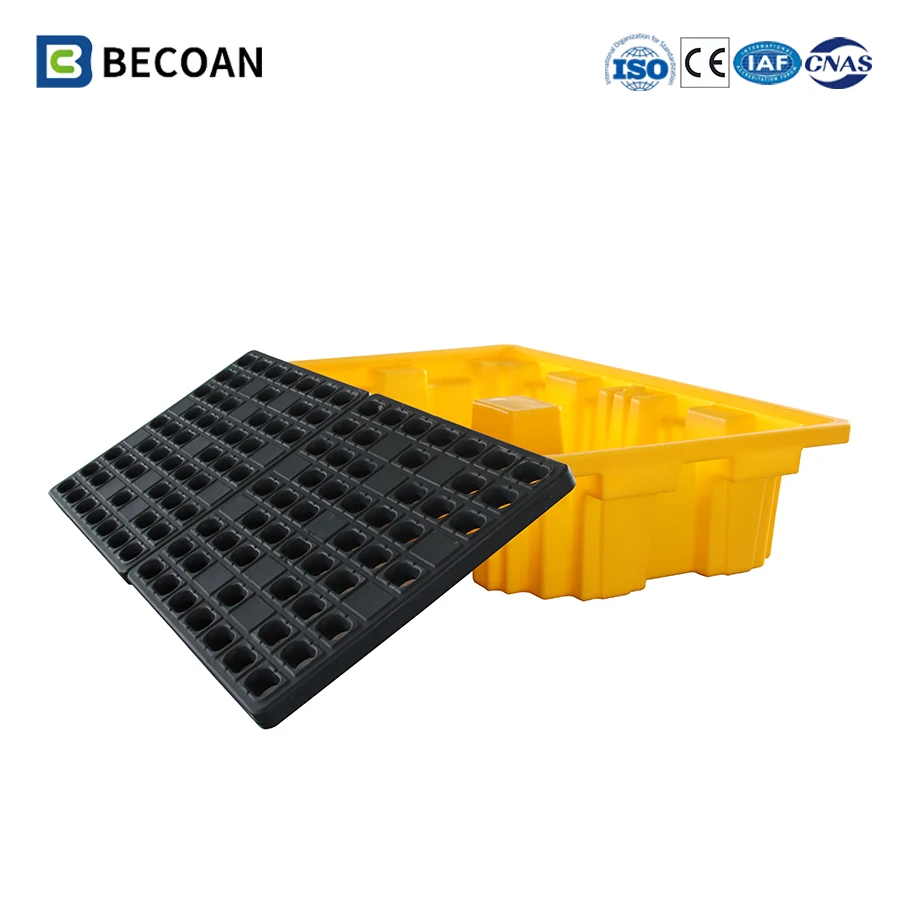 For Oil Spill Control Stackable Nestableibc Ibc Spill Pallet Container