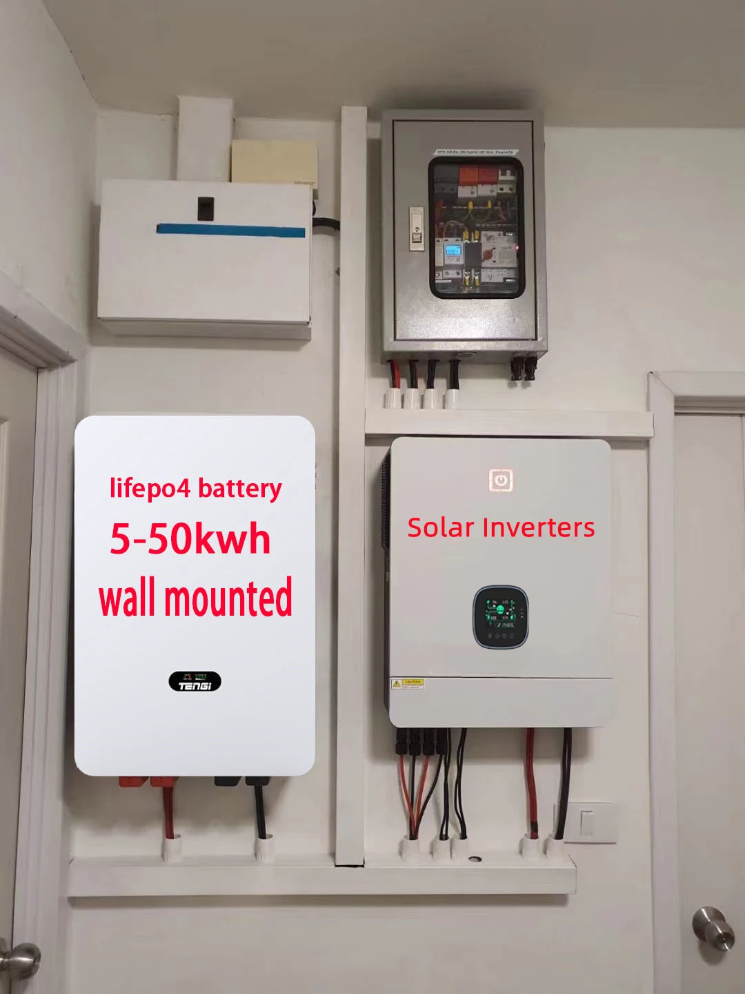 Сверхконденсатор Recharebale Lifepo4 Солнечная литиевая батарея 51 2 В 100Ah 200Ah 5Kwh 10Kw 10kwh настенная для домашнего хранения энергии