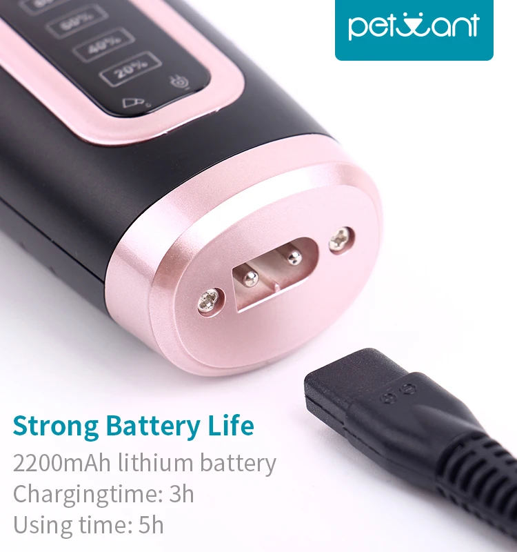 Pet Dog Grooming Kit Quiet Electric Pet Cordless Rechargeable Professional Dog Barber Tools Pet Hair Trimmer