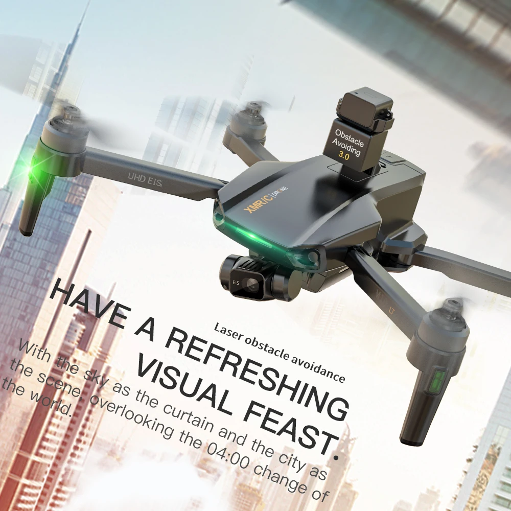 Updated M10 Ultra professional outdoor flying quadcopter obstacle avoidance GPS 4k drone 4km long distance