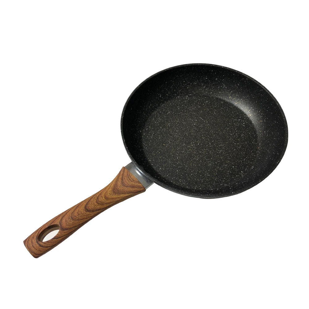 Skillet 8 inch fry pan nonstick stone-coated fry pan with bakelite handle