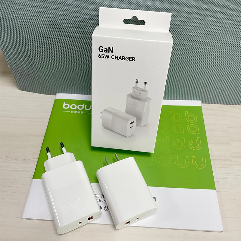 65W GaN Charger PD 4.0 QC 3.0 Fast Original A+C Phone Charger QC3.0 Wall USB Type C GaN Charge