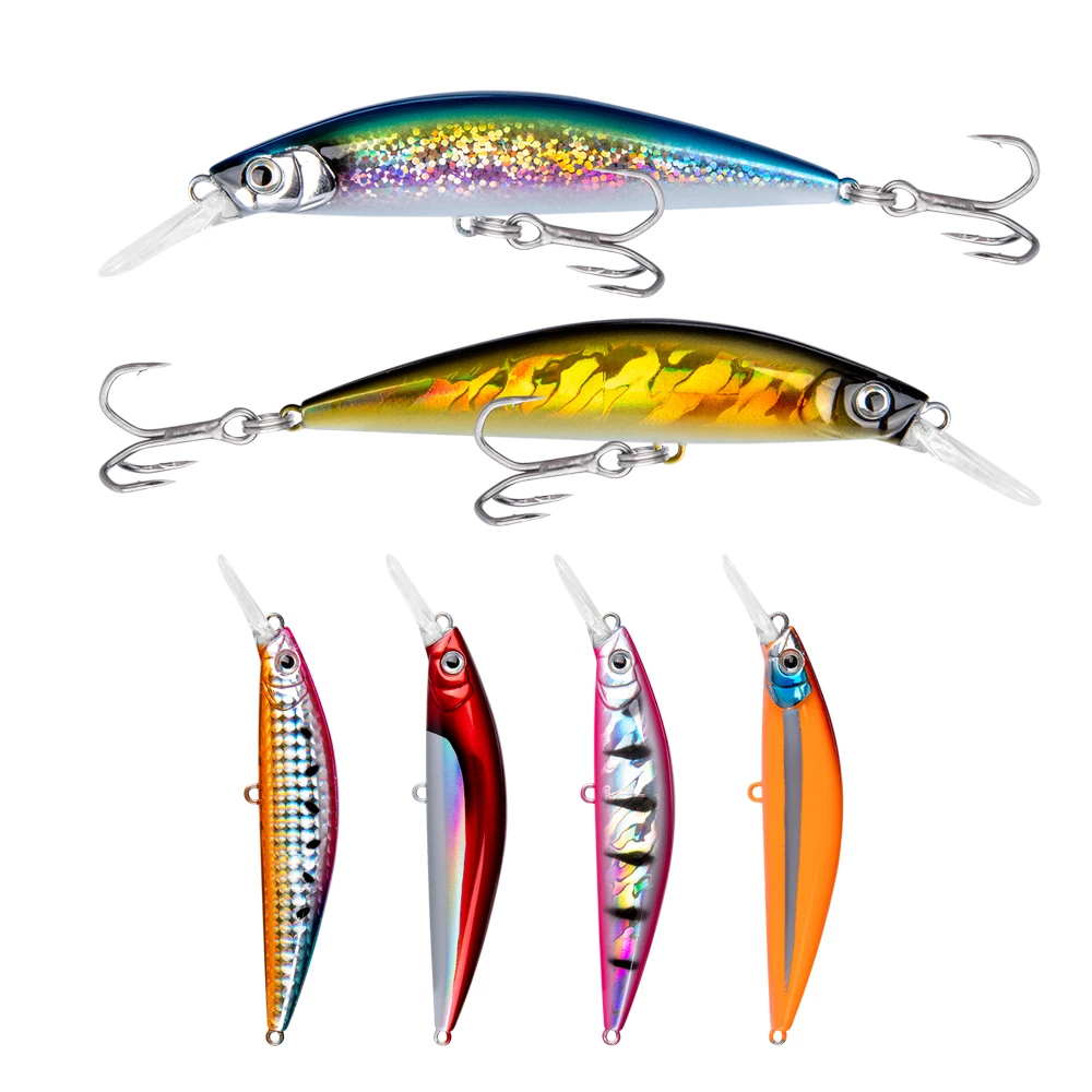 Fast Delivery Stocks Jerkbait 90mm 30g Saltwater  Long Casting Sinking Minnow Fishing Lure