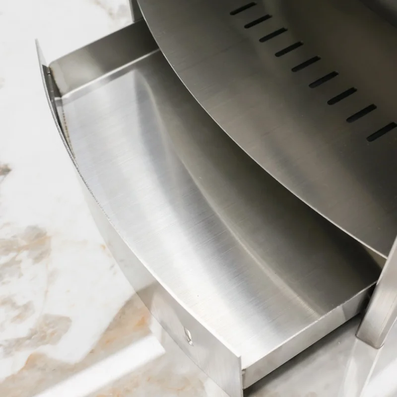 Satin finished 304 stainless steel automatic electric hand dryer for bathroom