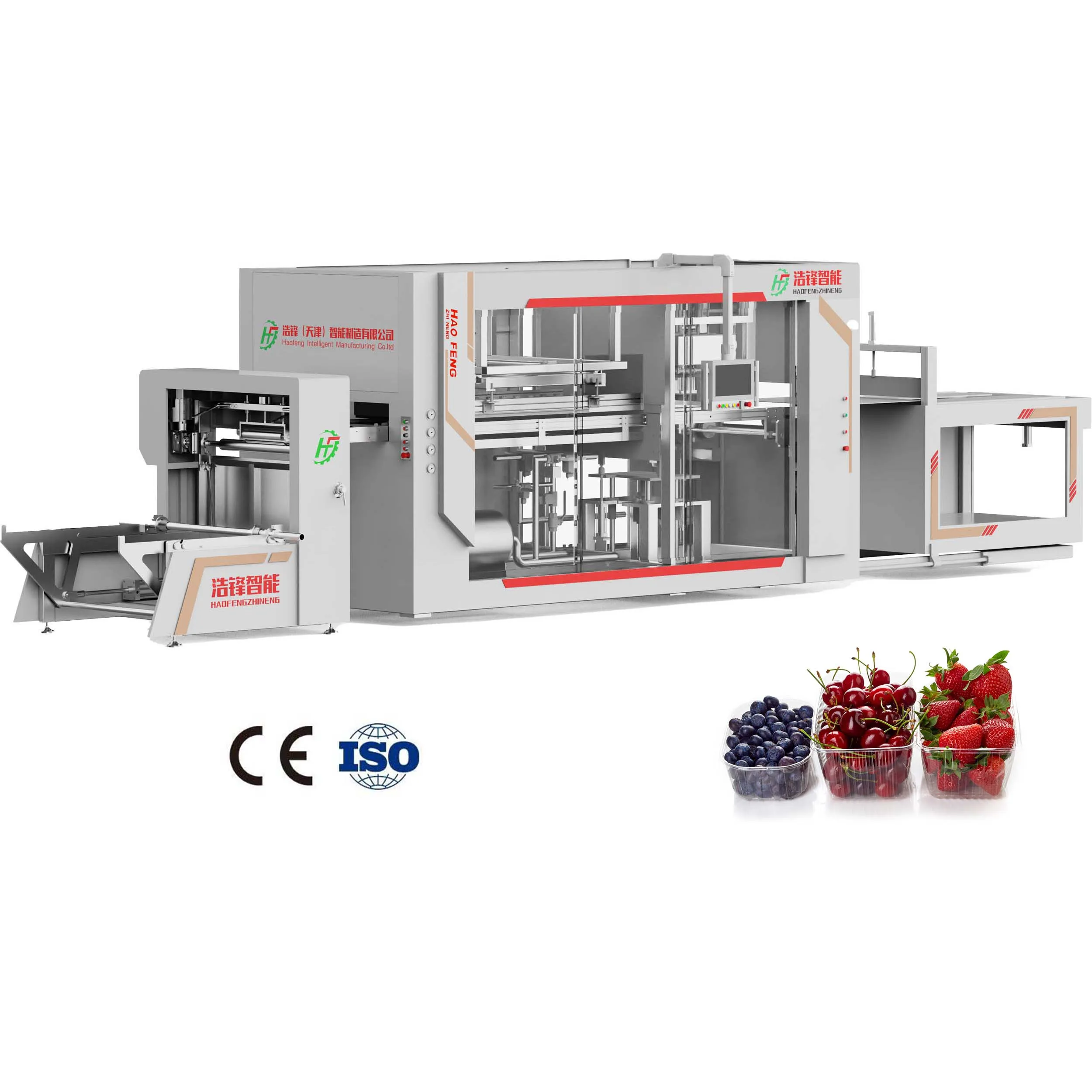 Automatic Plastic Vacuum Forming Thermoforming Machine for PS PVC Pet Sheet