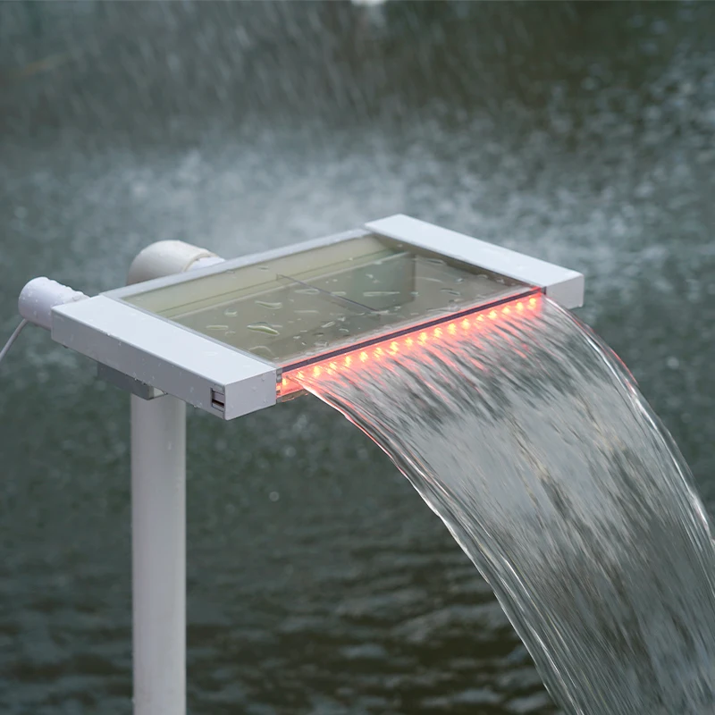 Unique Chasing waterfall wall fountain water feature outdoor