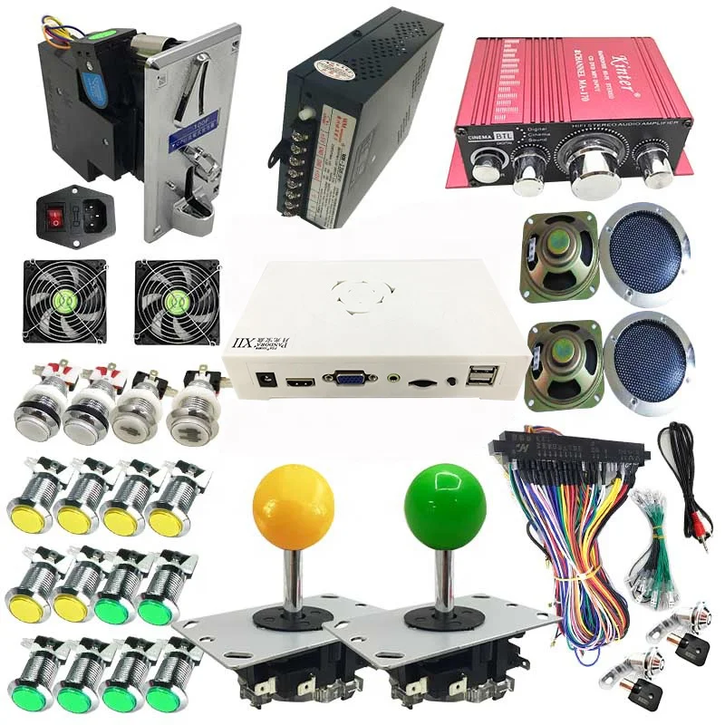 2 игрока jamma parts игры diy монетоприемный самый горячий Аркадный Игровой Комплект